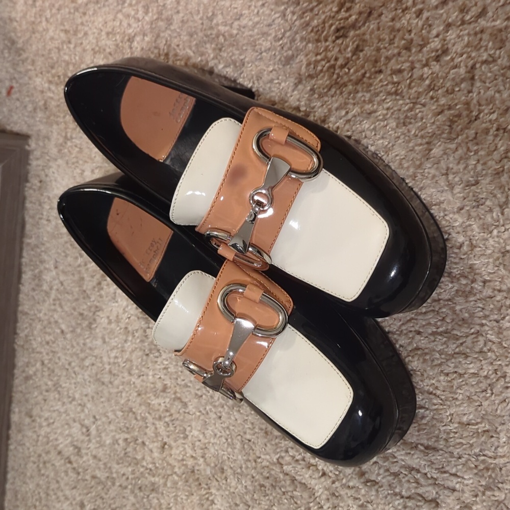 Student 2 platform patent loafers